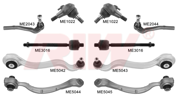 mercedes-e-class-w212-2009-2016-repair-kit