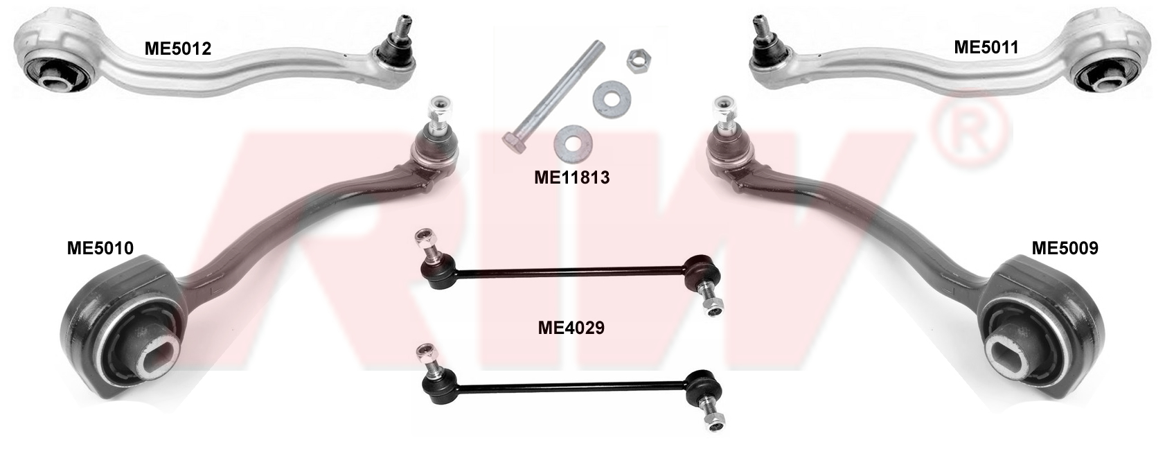 MERCEDES CLK (A209, C209) 2002 - 2009 Repair Kit