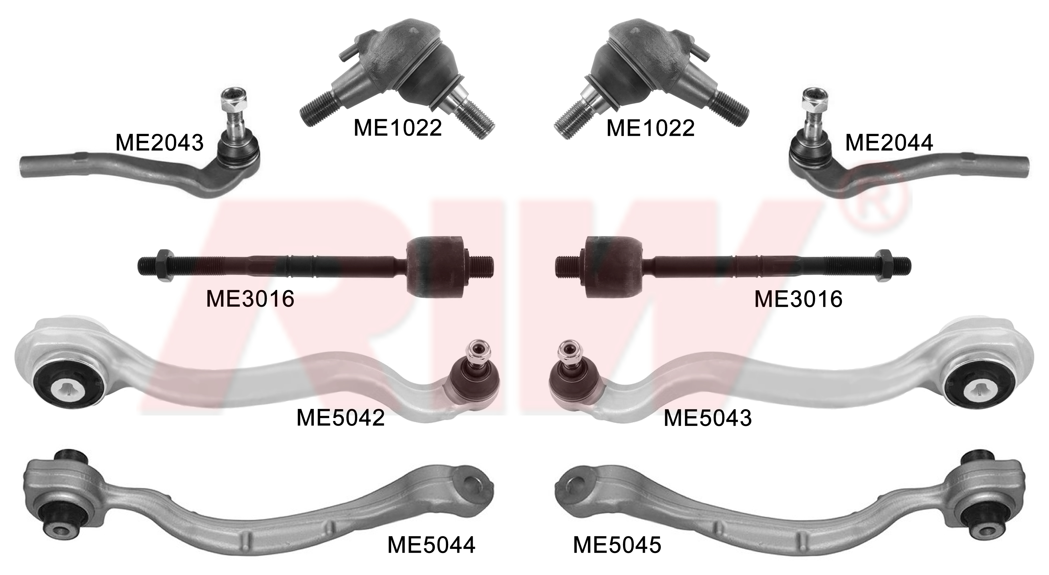MERCEDES E CLASS (W212) 2009 - 2016 Repair Kit
