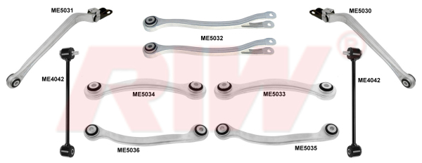 mercedes-sl-r230-2001-2012-kit-de-suspensión-y-direccion